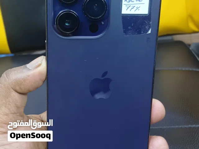 iPhone 14 pro Max 256 GB battery health 77%