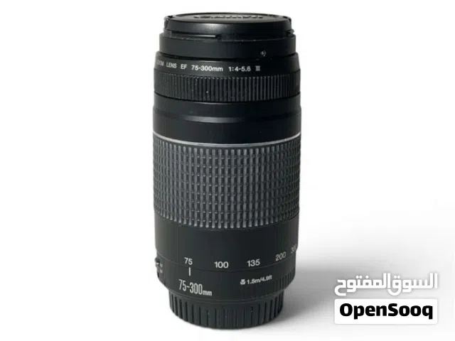 عدسة Canon EF 75-300 III بحالة جيدة Good condition