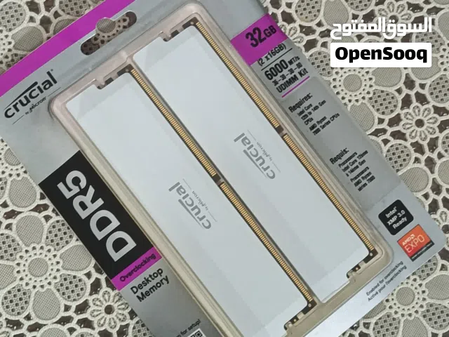 Crucial PRO 32GB DDR5 - رامات جديدة