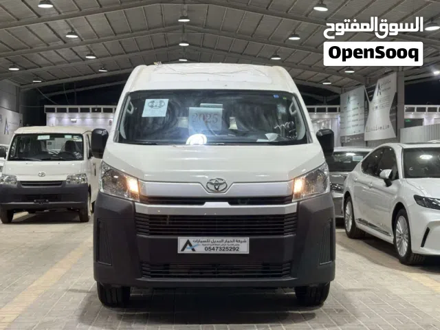 تويوتا هايس 2026 ركاب سقف عالي ديزل سعودي قير اوتوماتيك