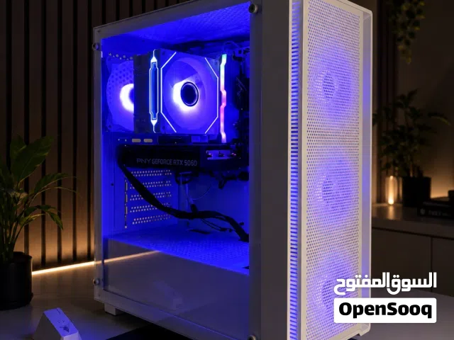Gaming pc مستعمل شهر فقط RTX 5060 and    البيسي فقط ...16Gb DDR5