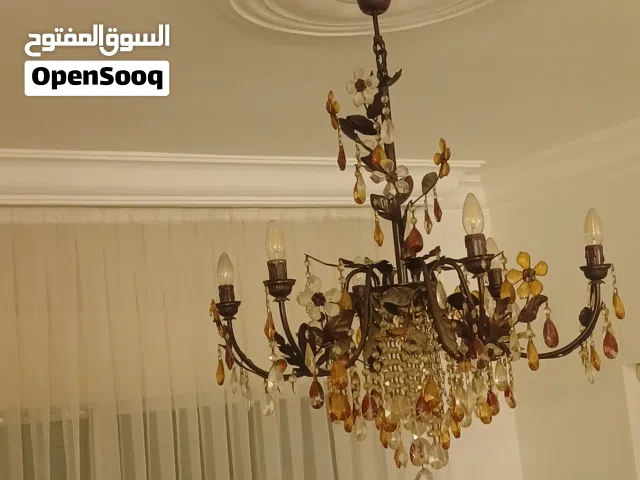 ثريات للبيع كرستال ملون