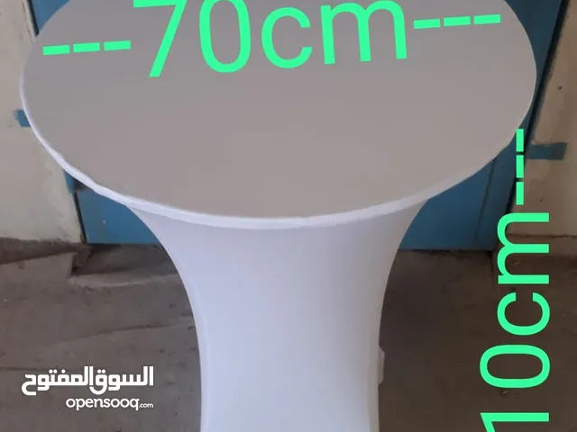 عدد 3 طاولات دائريه عموديه
