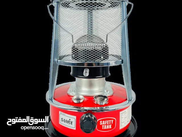 مدفأة نفطية ماركة سامكس  سعة خزان النفط: 4.4 لتر  أقصى استهلاك: ربع لترساعة  مناسبة لغرفة