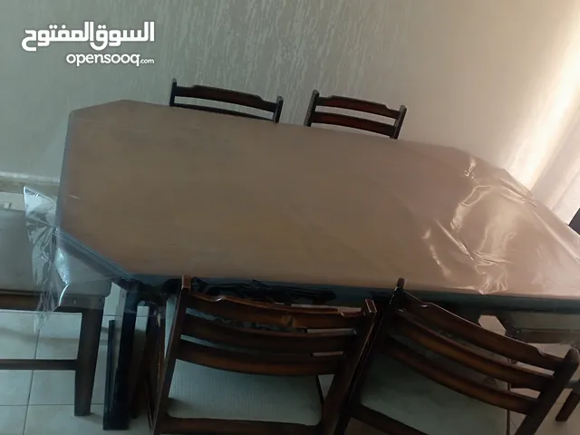 طاولة سفرة مع 6 كراسي