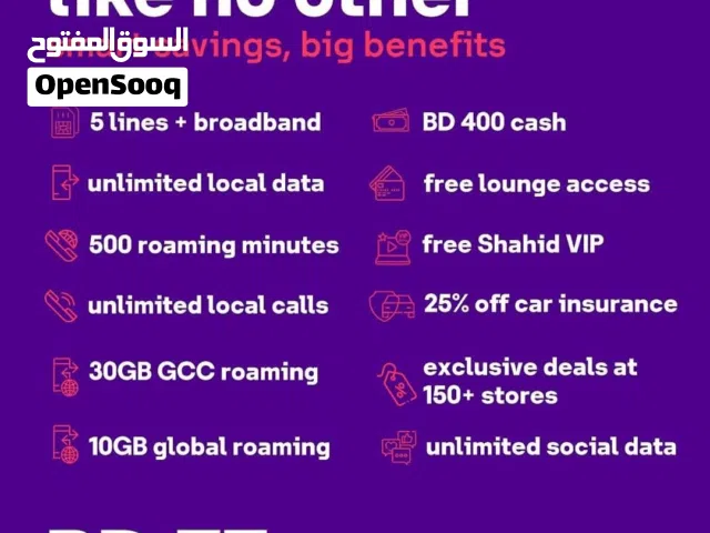STC Fiber, Family plan