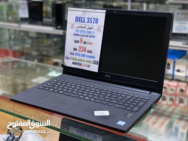 دل بكرت شاشه نيفيديا 2ج كور7 رام8ج هارد SSD 256 شاشه 15.6 ممتاز لالعاب و برامج هندسيه بضمان شهر