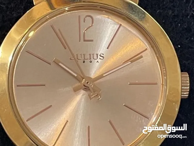 ساعة JULIUS محرك ياباني ضد الماء