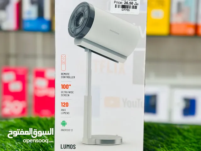 Porodo Lifestyle Lumos Smart HD Projector - White (NEW)