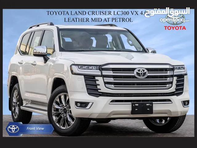 TOYOTA LAND CRUISER LC300 VX 4.0L LEATHER MID AT PTR [EXPORT ONLY] [DA]