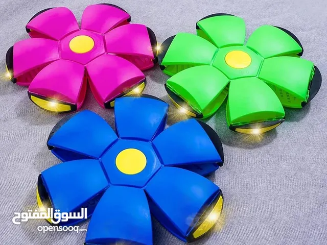 لعبة #الكرة #النطاطة #السحرية ممتعة للأطفال والكبار تتحول بسهولة من قرص إلى كرة بمجرد رميها