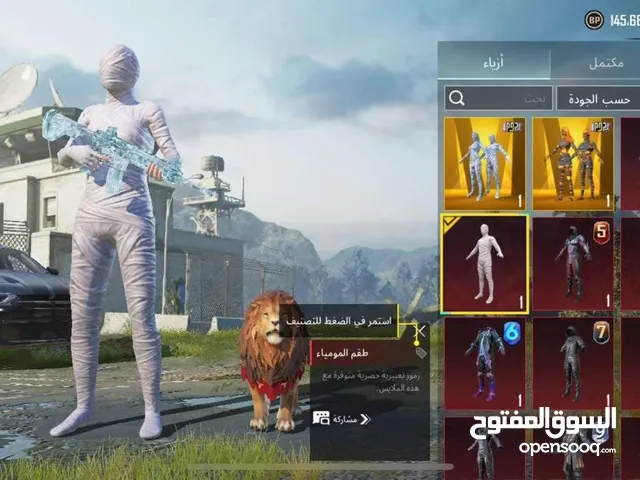 Pubg Accounts and Characters for Sale in Sabha