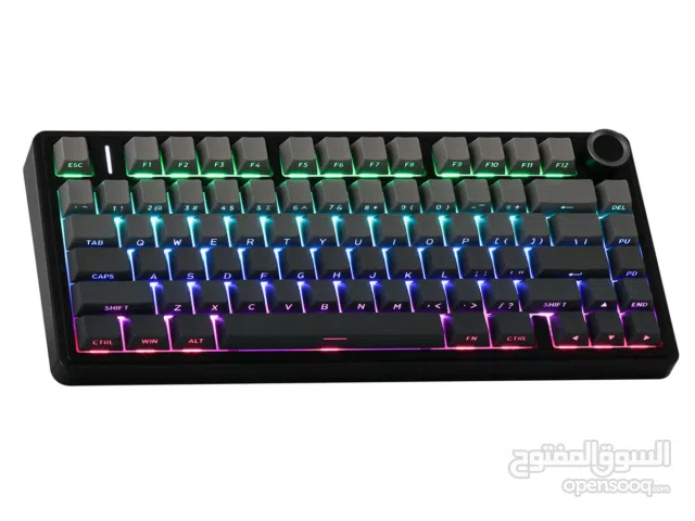 AULA F75 75% Gasket Wireless Mechanical Keyboard, LEOBOG Reaper Switch - Gradient Gray