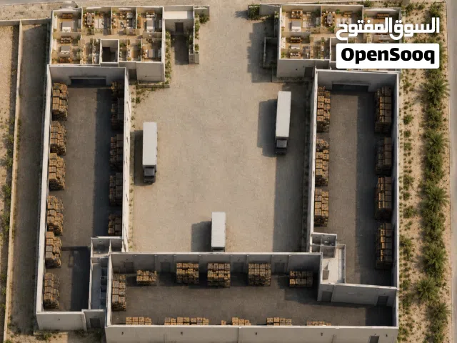 مجمع كامل مخازن و شقق و موقف سيارت