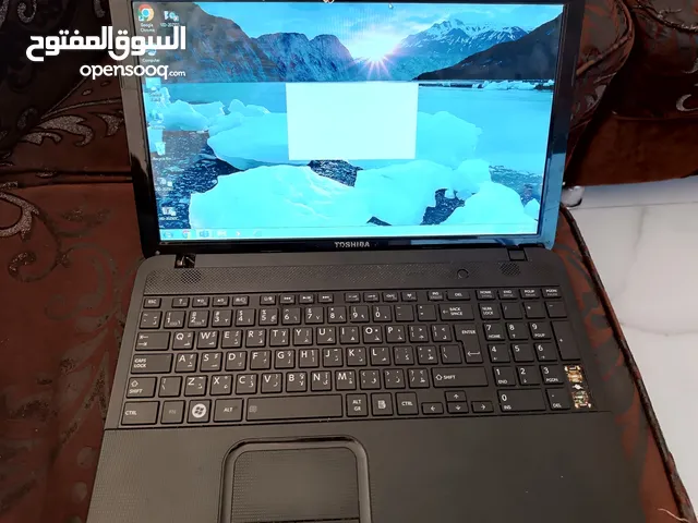 laptop Toshiba Windows 7 لابتوب توشيبا ويندوز 7