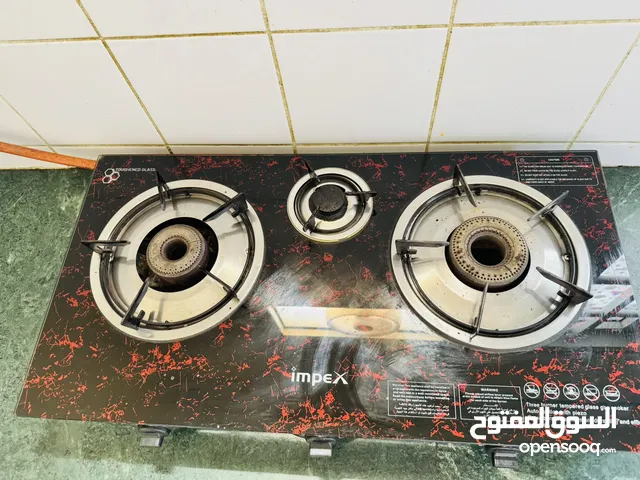 3 burner gas stove