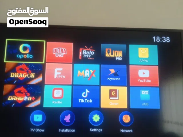 للبيع شاشة G-Guard 43 إنش  مقاس 43 إنش  وضوح فائق  رسيفر مدمج NetView  يوتيوب  أفلام