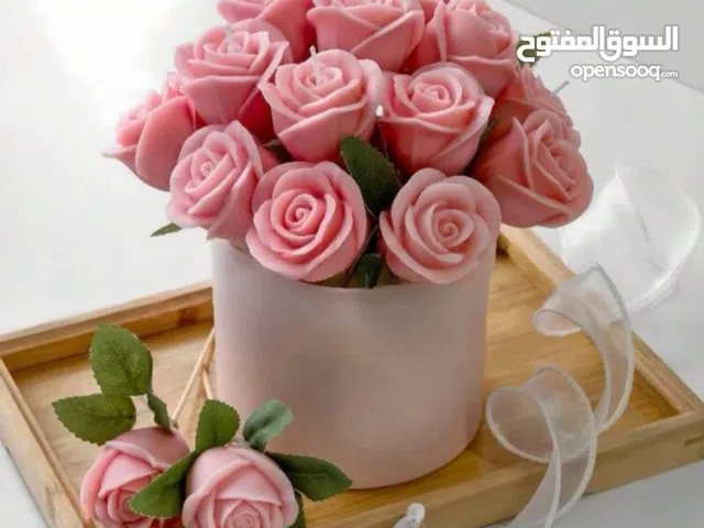 بوكيه شموع معطرة