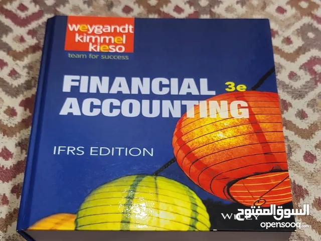 Financial accounting IFRS edition 3e بحالة الجديد للبيع
