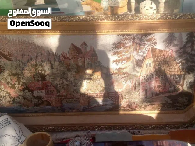 لوحه عتيقه من النسيج بحاله جيده طولها متر وعشرين وارتفاعها 80 سم سعرها