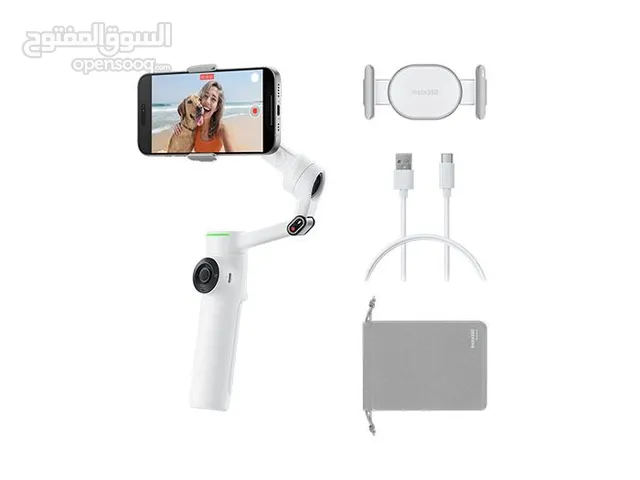 Insta360 flow 2 pro Gimbal جديد بس انفتح من العلبة بسعر ممتاز