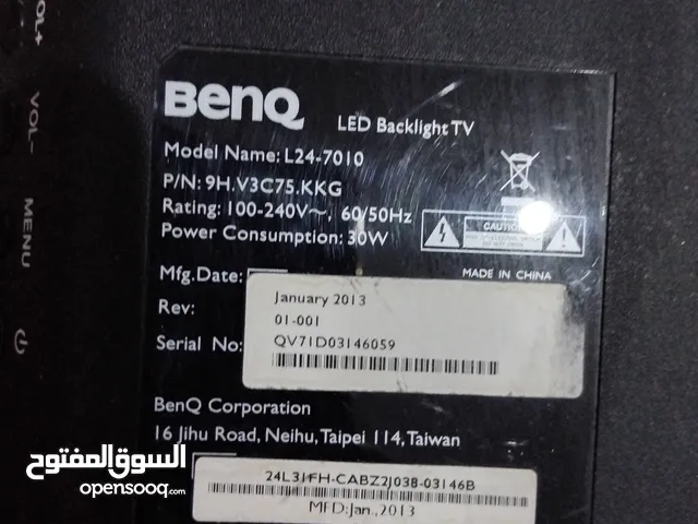 شاشة BenQ شغاله ميه بليه للبيع 30 دينار مع وصلة hd  وشاشه ثانيه نوعها Nihon كانت شغاله وطفت فجأه بتت
