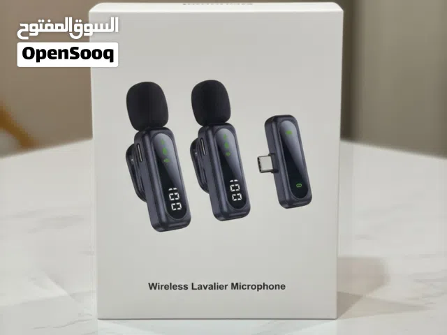ميكروفون لاسلكي احترافي (2 في 1) لصناع المحتوى - عزل ضوضاء فائق ووضوح تام