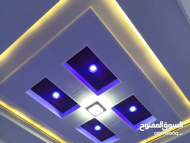 ديكورات جبسم بورد تنزيل واصباغ داخلي وخارجي