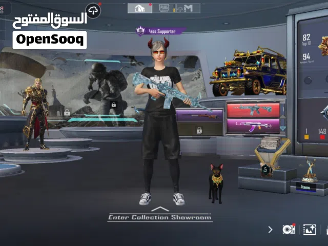 PUBG account m4 Glacier MAX collection level 69 148 mythic 3 materials best account