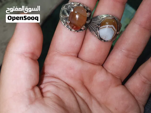 خواتم فضه الحجر عقيق سليماني