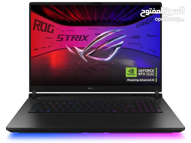 Asus ROG Strix SCAR 18 2.5K mini LED 240Hz Ultra 9 RTX 5090 24GB 64GB DDR5 4TB m.2 Gaming Laptop