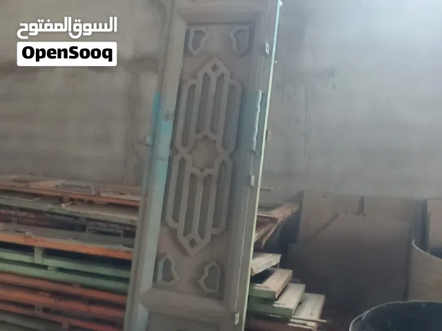 ابواب حديد ثقيل جاهز نقشات كلاسيكية فخمة