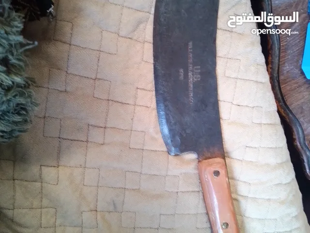 "Vintage US Military Cleaver - Village Blacksmith Co. 1951 - Original" نصل ساطور يعود إلى 1951