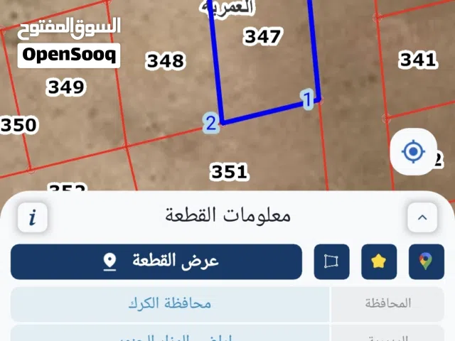 Mixed Use Land for Sale in Al Karak Al-Mazar Al-Janoubi