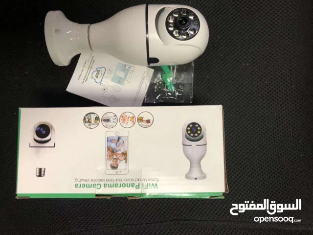 كاميرا مراقبة شكل لامبة