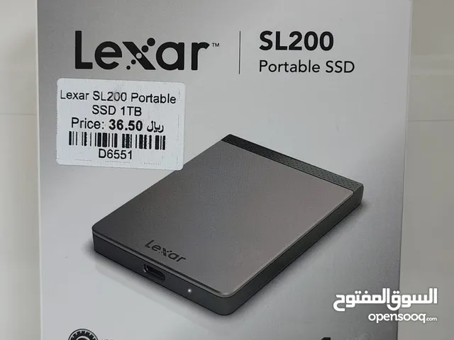 Lexar SL200 1TB Portable SSD (Brand New)