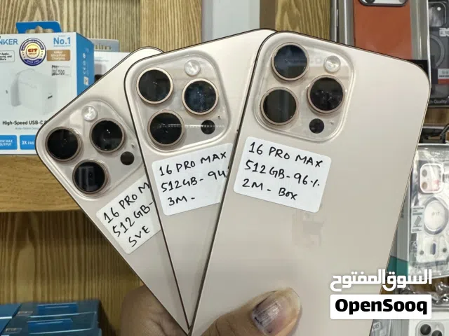 iPhone 16 Pro Max 512Gb Desert Titanium Used