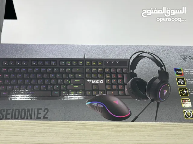 بكج كامل كيبورد وماوس وسماعة من كازاسوق
