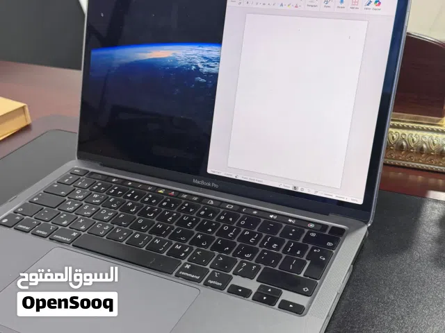 MacBook Pro 13 M1 2020 للبيع – حالة ممتازة و المبلغ قابل للتفاوض