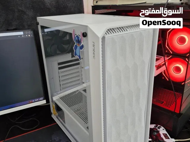 العنوان: كيس كمبيوتر Antec أبيض مميز ونظيف جداً للبيع