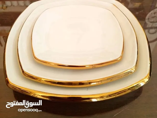 طقم جاط مربع تقيل تقديم الحلو والفواكه