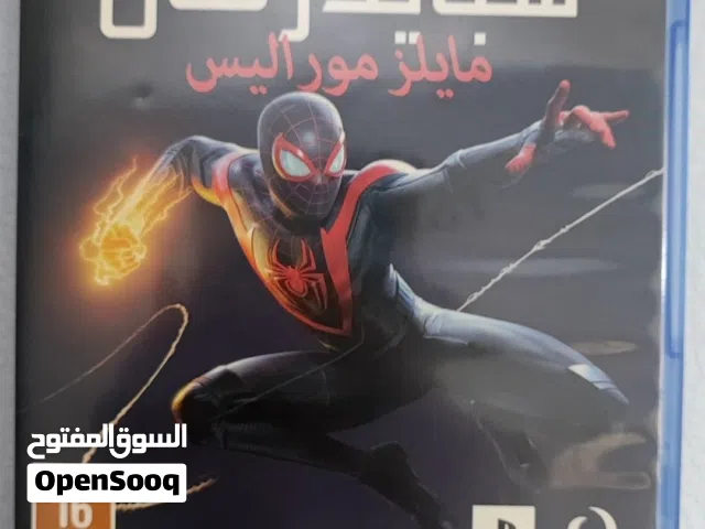 شريط سبايدر مان ماليز موراليس نسخه Ps5 نظيف