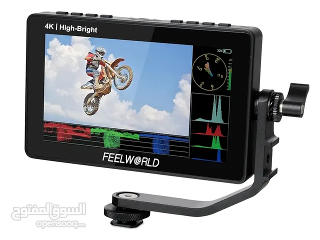شاشة مراقبة ميدانية عالية السطوع F970 لكاميرا DSLR من FEELWORLD F5 PROX مقاس 5.5 بوصة ودرجة سطوع 16