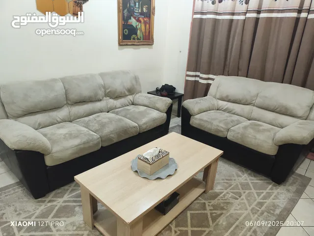 5 seater sofa and center table for sale