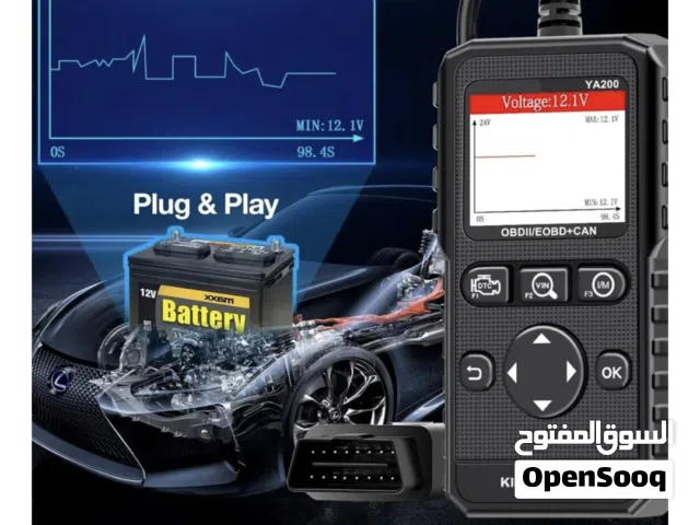 جهاز فحص أعطال السيارات KINGBOLEN YA200 OBD2 Scanner