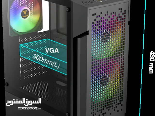 new case with addressable RGB fans