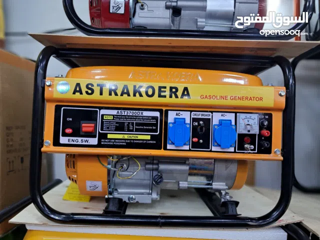 Astrakoera Gasoline Generator Portable Gasoline Power Generator AST3700DX Heavy-Duty G