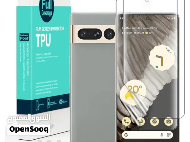 حماية شاشة Pixel 7 Pro TPU تغطية كاملة  Pixel 7 Pro TPU Full Coverage Screen Protector Anti-Scratch
