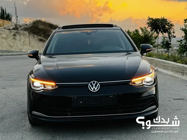 Vw golf 2021 full option withe sunroof  جولف 2021 فل كامل مع فتحة ، ماطور 1500 تيربو وبالسعر المميز