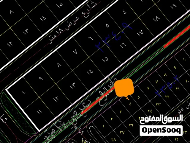قطعه ارض مميزه جدآ في العبور الجديده علي شارع عمومي 24م